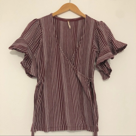 Free People Wrap Top - Picture 4 of 6